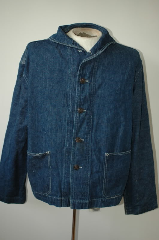 Vintage WW2 1940s US Navy Deck Jacket. This particular image was found on ebay. Click the picture for the link to the listing. 
